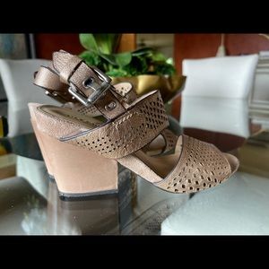 Naked Feet block heels